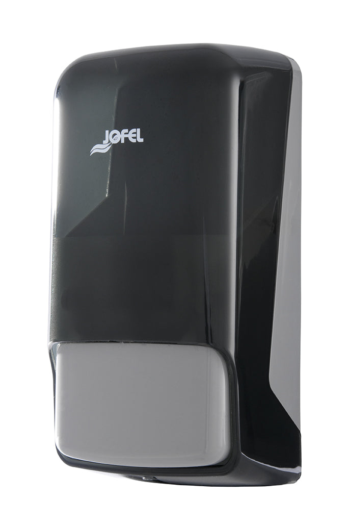 Jabonera Azur para cartucho | Jofel DJ80002 | 500‑1,000 ml | Plástico ABS/SAN | Humo