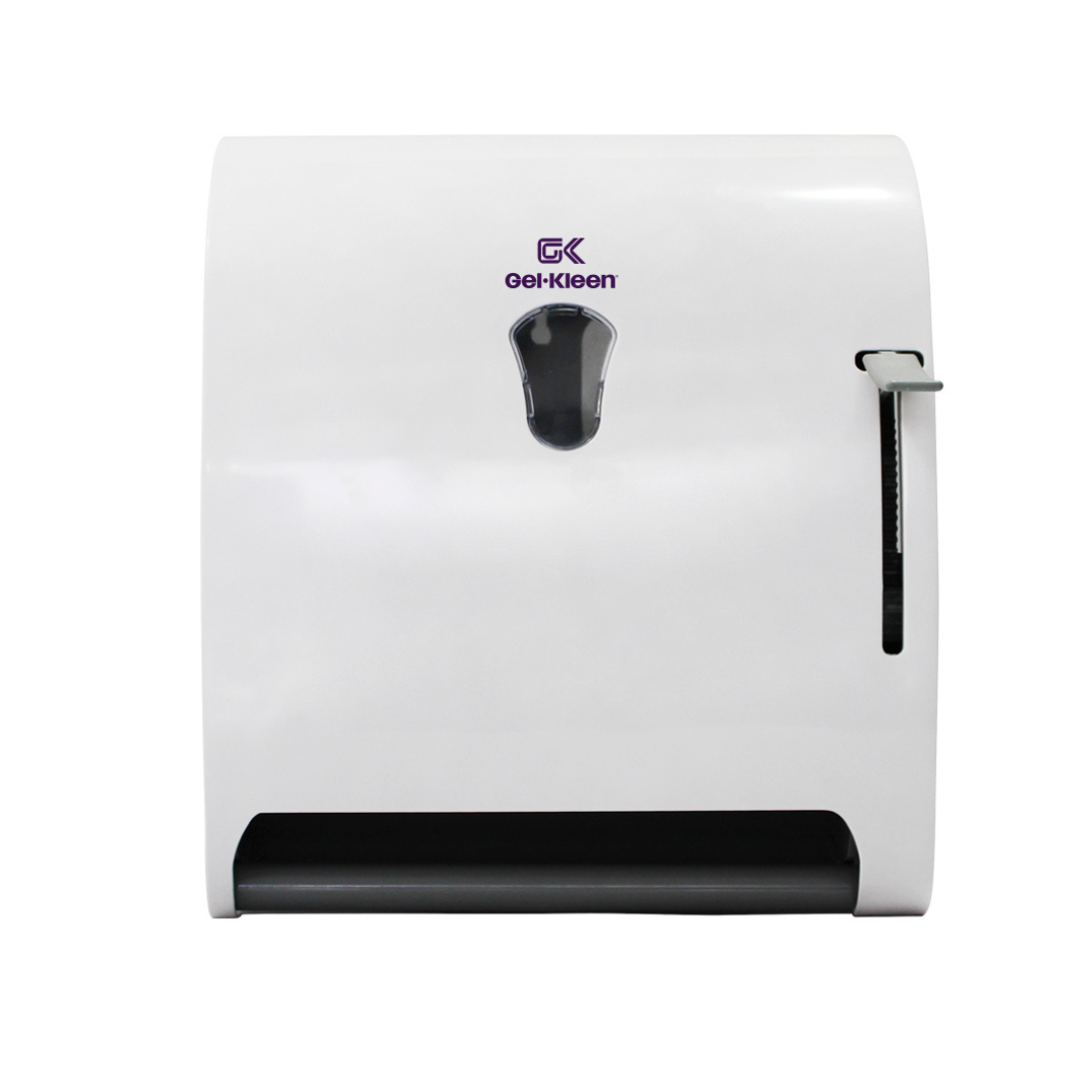 Despachador de toalla en rollo | Gel‑Kleen 003700 | 1 rollo de 8" hasta 180 m | Color blanco