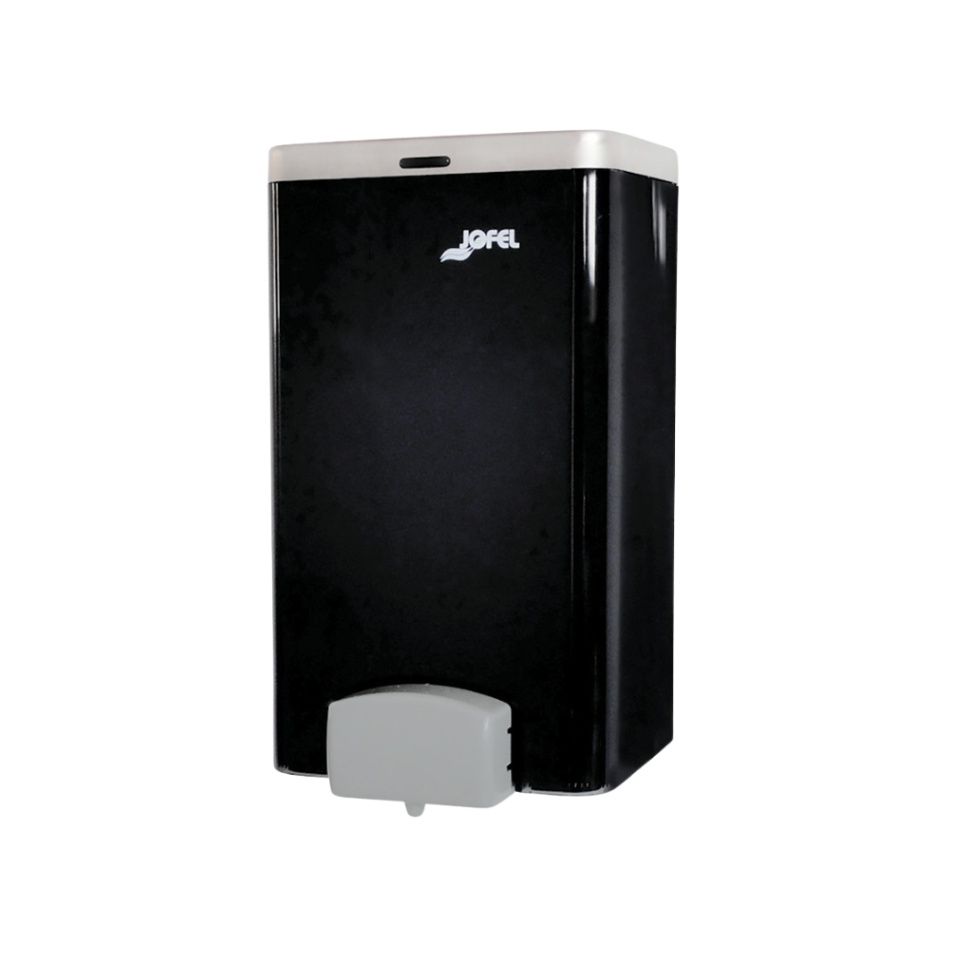 Jabonera Total Vision Maxi | Jofel AC22000 | Capacidad 2 L | ABS/SAN con tapa de acero inoxidable