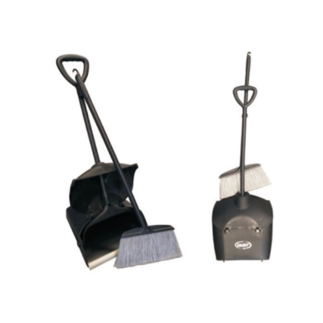 recogedor-lobby-con-escoba-dust.peng-Recogedor tipo lobby con escoba de la marca DUST, fabricado en polipropileno