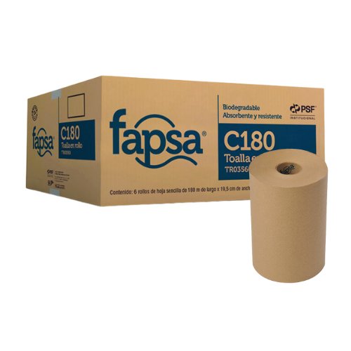 Toalla en rollo C180 Fapsa (TR03560) - Karlan ¡Marca la Limpieza!TR03560