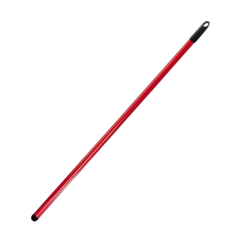 vileda-pro-palo-estandar-138cm-metalico.jpg: Palo estándar metálico de 138 cm de Vileda Professional con rosca italiana, de color rojo