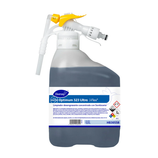 1.5 JFLEX Suma Optimum 323 Ultra | Limpiador Desengrasante Sanitizante | HB30516