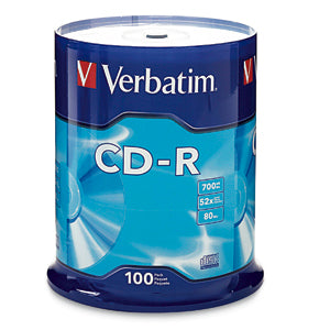 Campana CD Verbatim 100PK 94932 52X 700MB