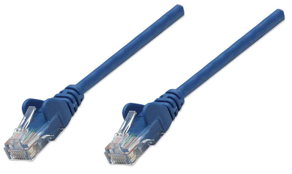 Cable INT Patch CAT 6 2.0M (7.0 F) UTP azul cable de red