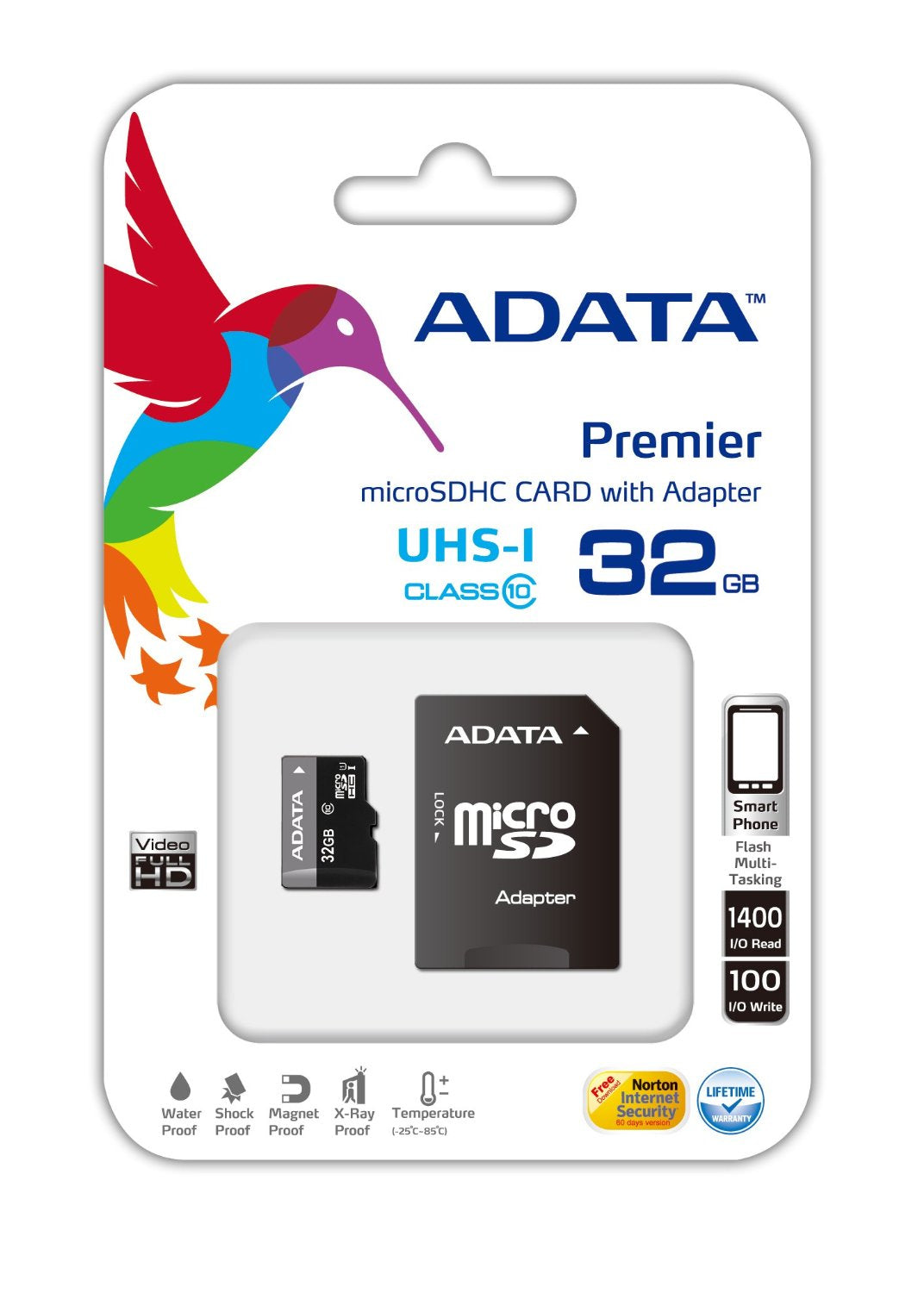 Memoria ADATA 32GB AUSDH32GUICL10-R Micro SD CL10