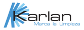 Logotipo de la Empresa Karlan. Karlan Marca la Limpieza, master distribuidor de las principales marcas del mercado Méxicano.