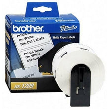 Cinta Brother DK1209 precortada 1-1/7" x 2-3/7" (800 etiquetas)