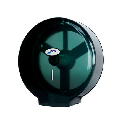Dispensador de papel higiénico jumbo Smart Maxi | Jofel AE77403 | 1 rollo 12″ (300 mm) | Color humo