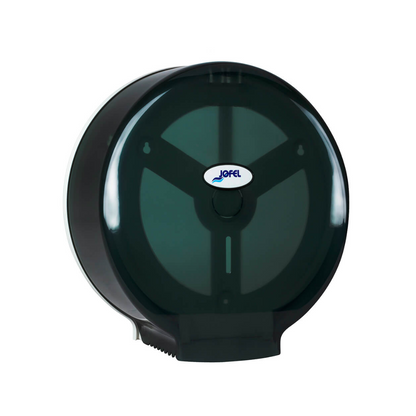 Dispensador de papel higiénico jumbo Smart Maxi | Jofel AE77403 | 1 rollo 12″ (300 mm) | Color humo
