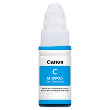 Tinta CANON GI-190 cyan p/G1100/G2100/G3100 0668C001AA