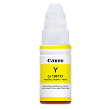 Tinta Canon GI-190 amarilla para G1100, G2100, G3100 (0670C001AA)
