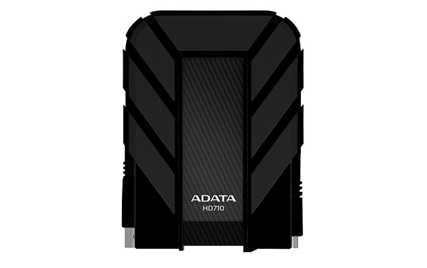Disco duro externo ADATA AHD710P-4TU31-CBK 4TB color negro USB 3.2 antigolpes