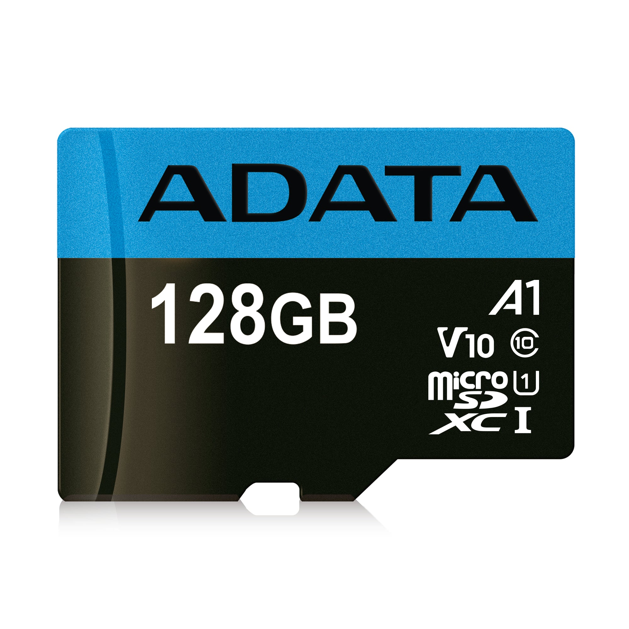 Micro SD ADATA AUSDX128GUICL10A1 128GB V10 Full HD Clase 10 A1 azul