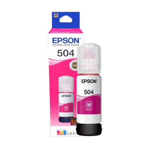 Tinta EPSON T504320 bote magenta P L4150 L4160 L6161 L6171 L6191 70ml