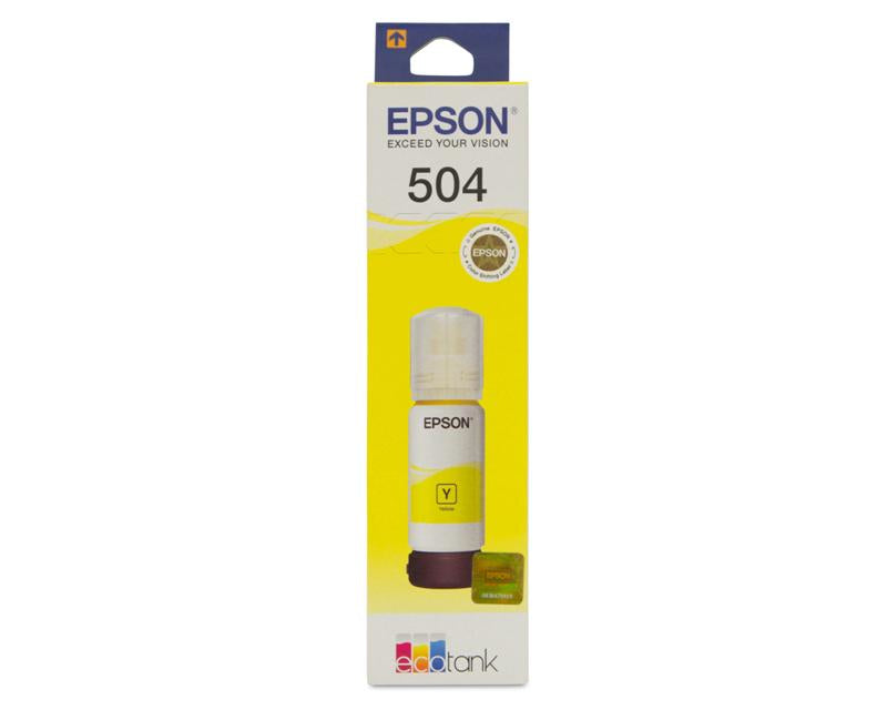 Tinta EPSON T504420 bote amarillo P L4150 L4160 L6161 L6171 L6191 70ml