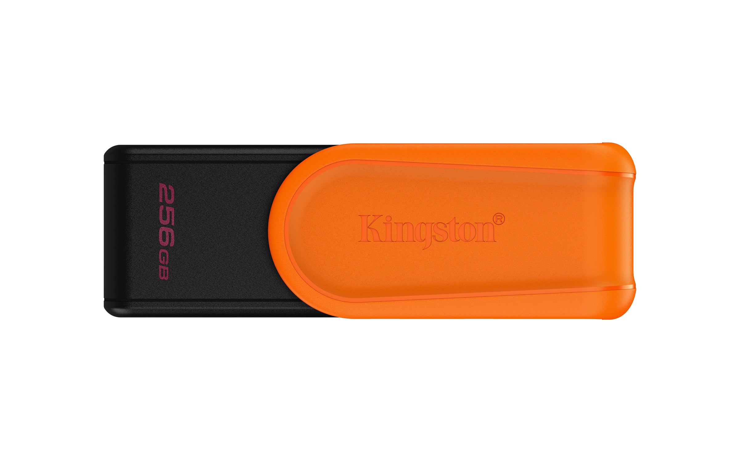 Memoria USB Kingston Flash Data Traveler Exodia 256GB Gen1 3.2 Tipo A con tapa giratoria negro+naranja DTXS/256GB