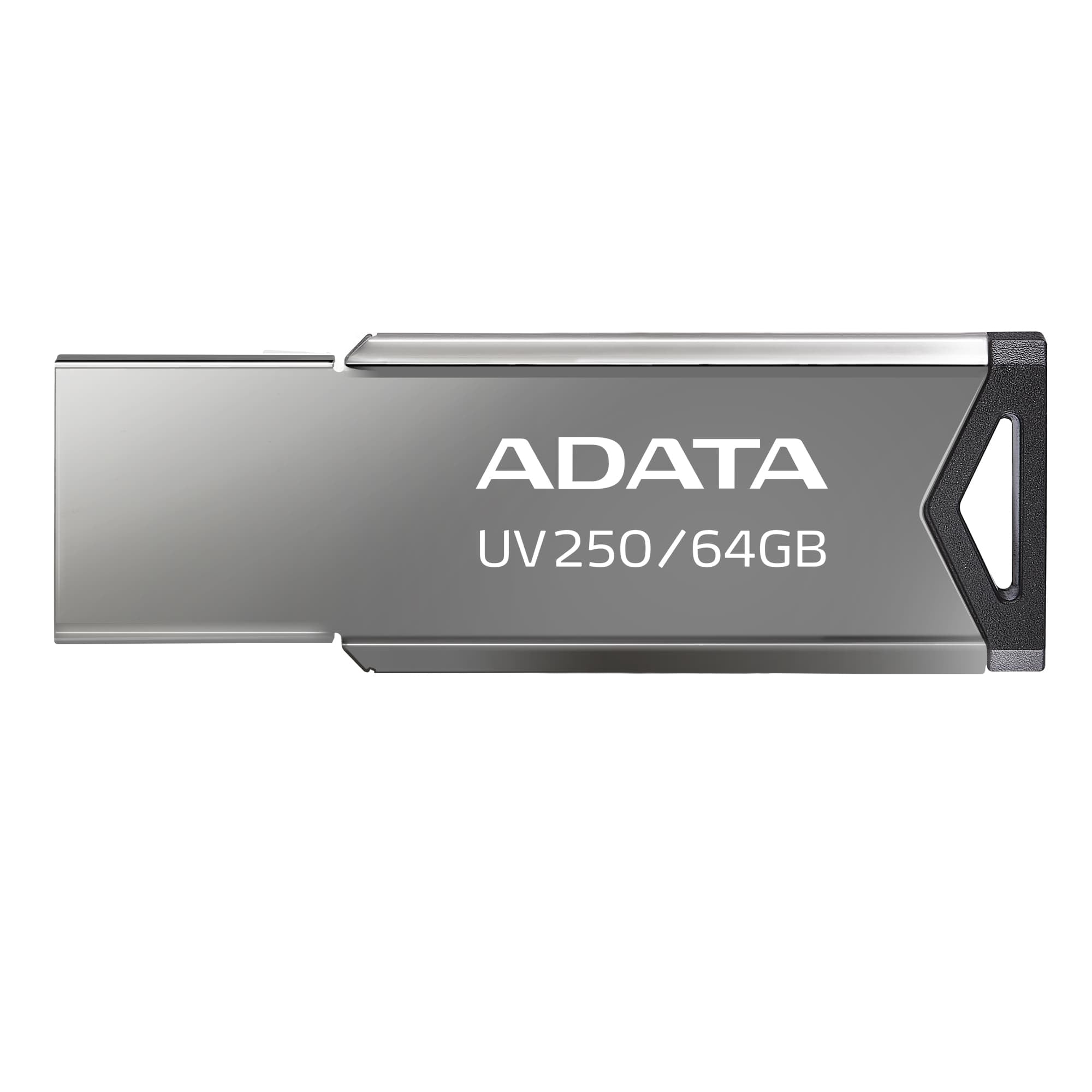 Usb ADATA AUV250-64G-RBK 64GB metálica 2.0