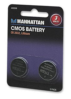 Batería MAN CMOS 3V 2 piezas CR 2032