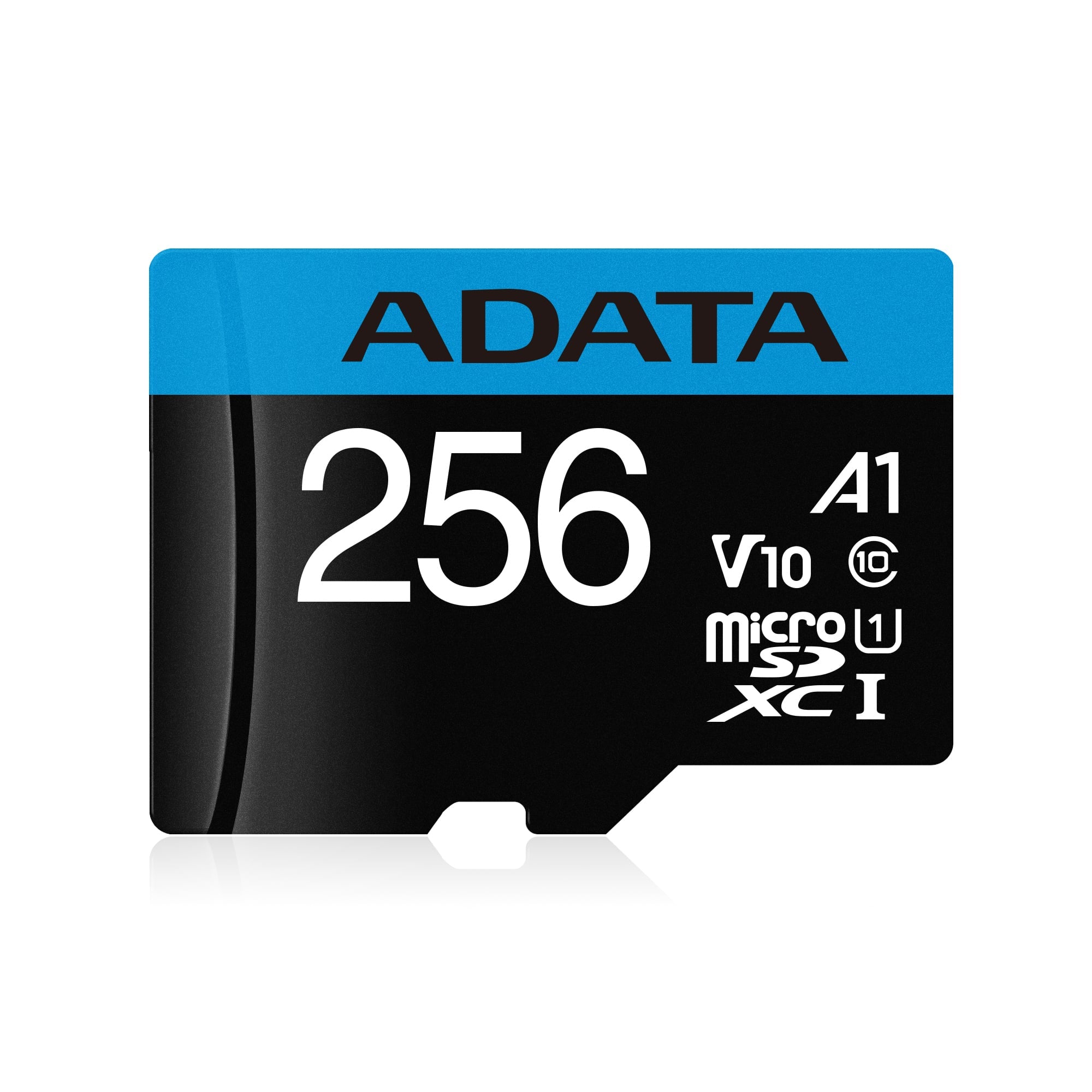 Micro SD ADATA AUSDX256GUICL10A1-RA 256GB V10 FHD Clase 10 A1 Azul