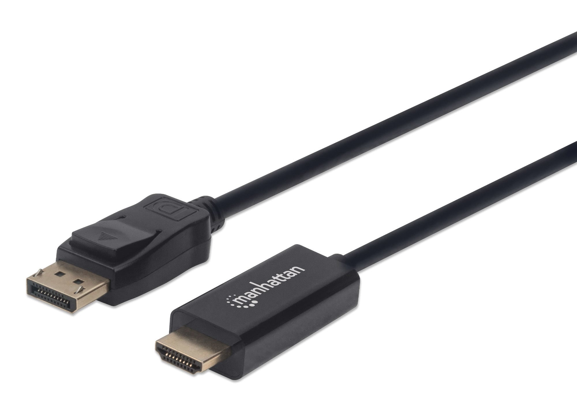 Cable Manhattan DisplayPort a HDMI macho macho 1080p 1.8mts