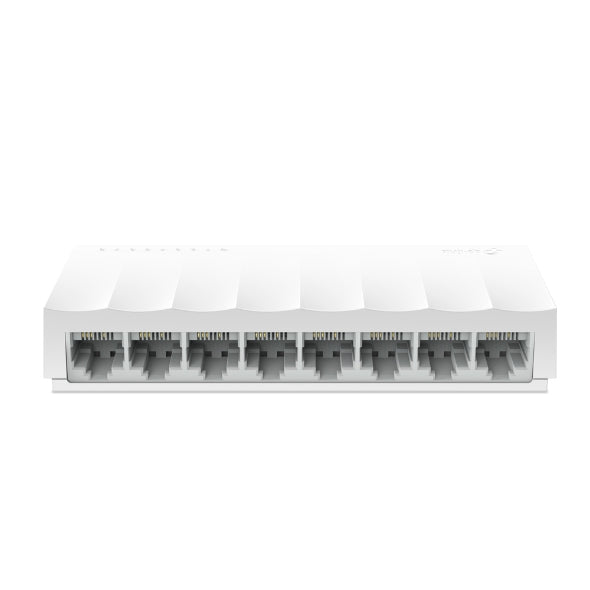 Switch conmutador Ethernet TP-Link LiteWave LS1008 de 8 puertos Fast Ethernet 10/100 para escritorio.
