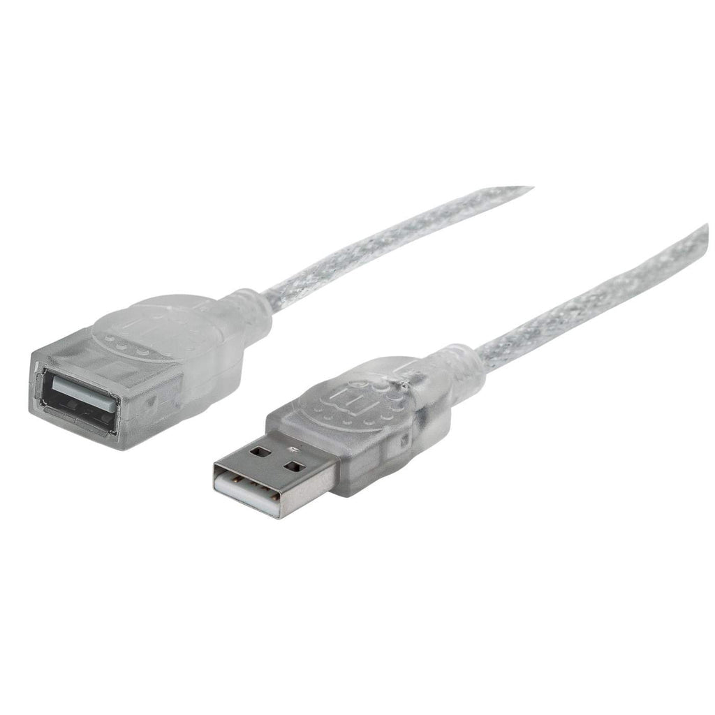 Extension MAN USB V2.0 Plata 1.8 m