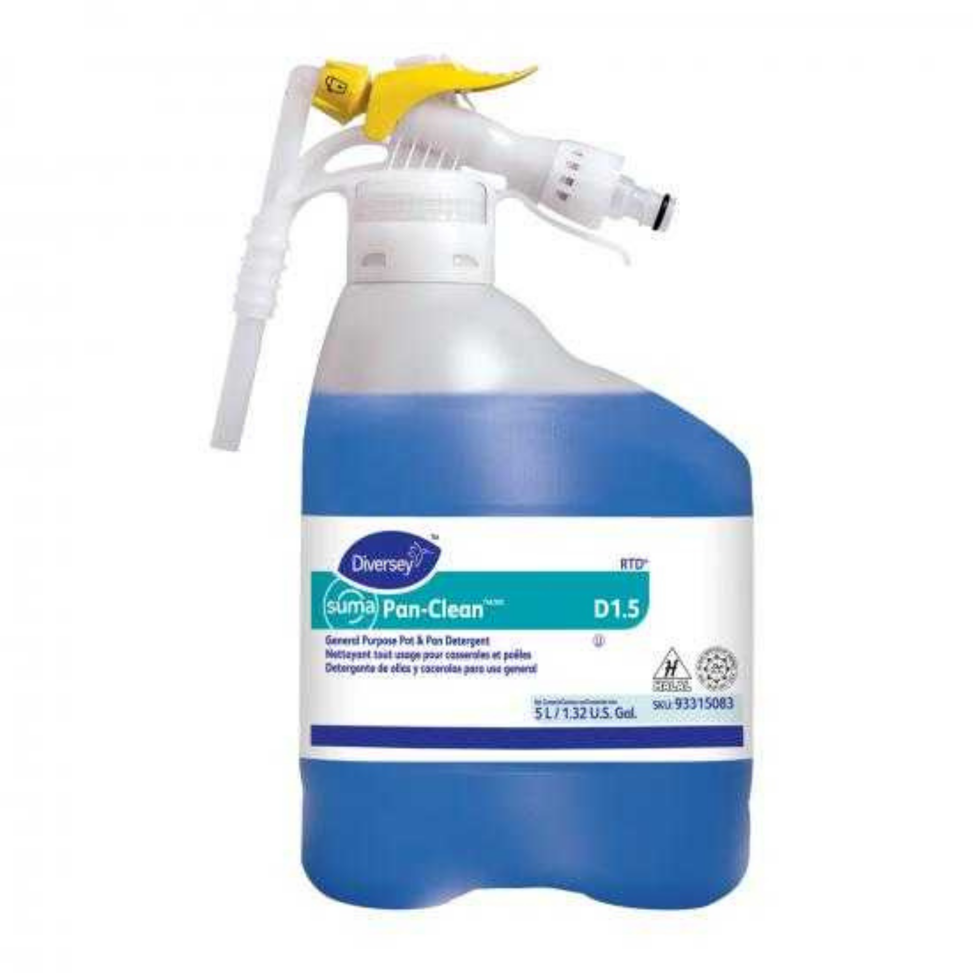 Detergente Ollas y Sartenes Suma Pan-Clean 5L Diversey