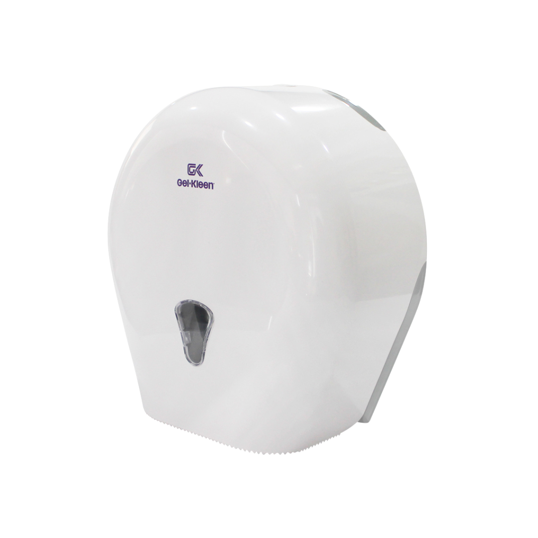 Despachador de papel higiénico junior | Gel-Kleen 008866 | 1 rollo hasta 300 m | Blanco