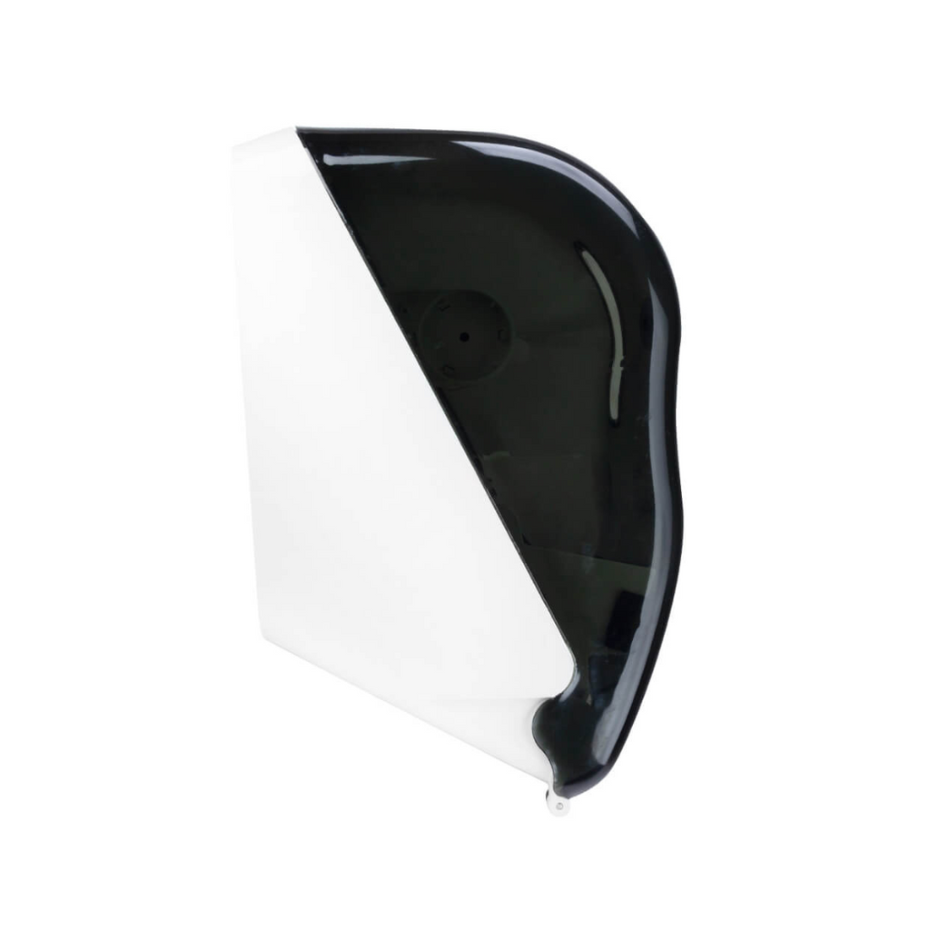 Dispensador de toalla en rollo automático | Jofel Azur AG18510 | Sensor de presencia | Base ABS blanca & tapa humo.2