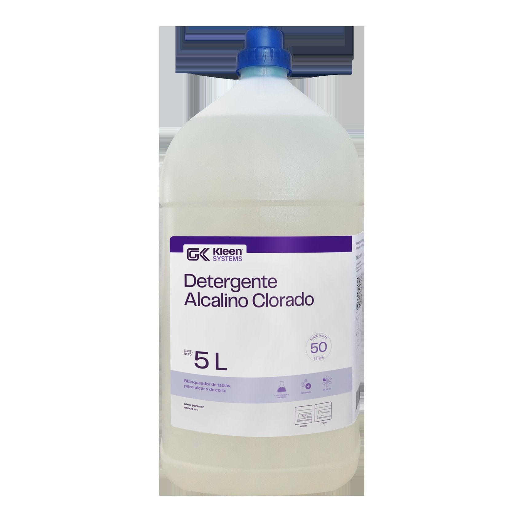 Blanqueador y Desengrasante para Tablas de Corte Gel Kleen 5L