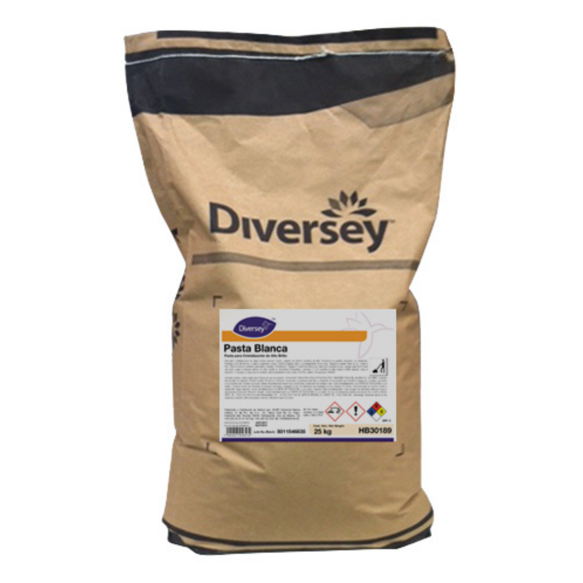 Pasta Blanca Cristalizador Alto Brillo para Pisos Duros 25kg