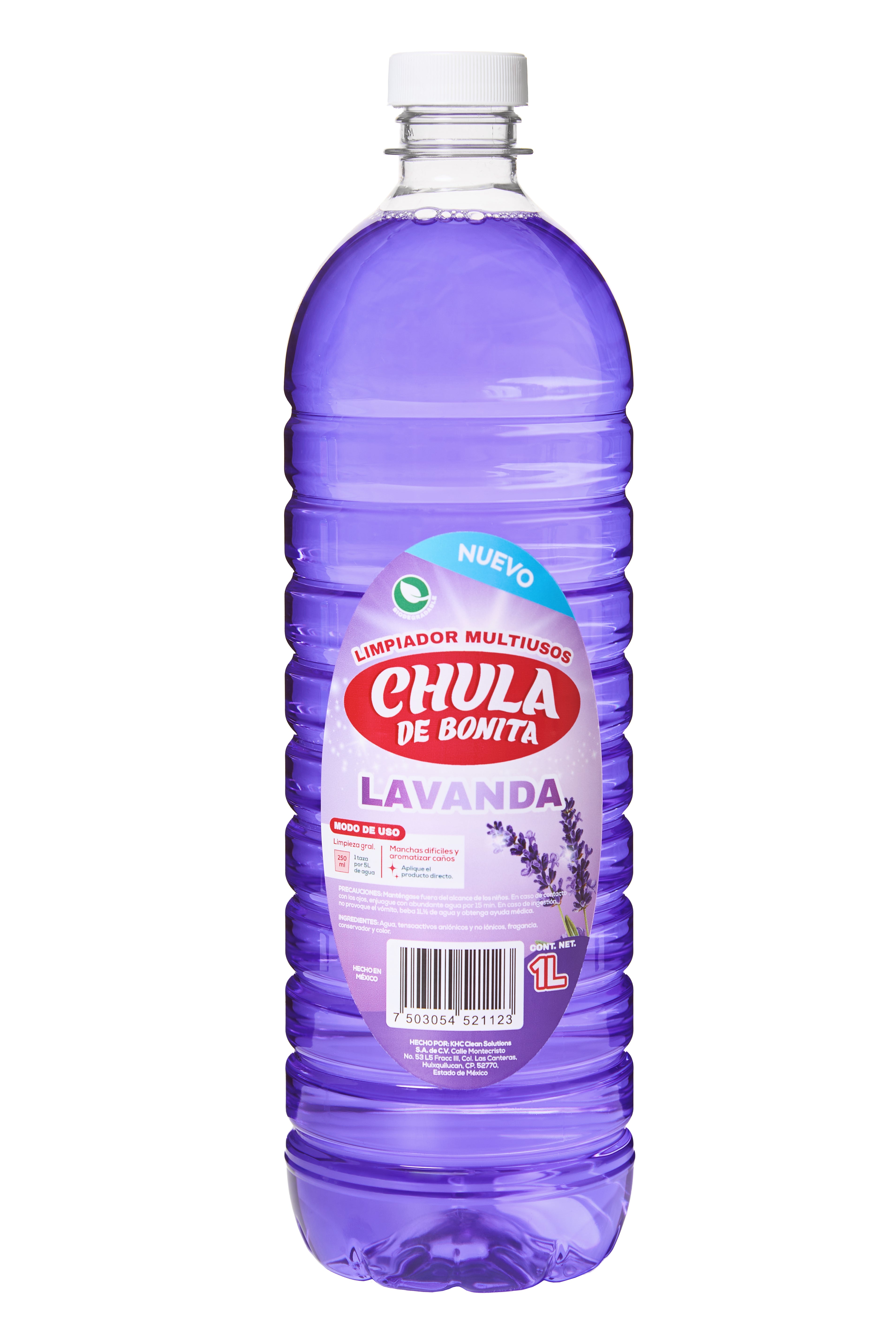 Limpiador Multiusos CHULA DE BONITA | 5L | Varios Aromas | Antibacteriano