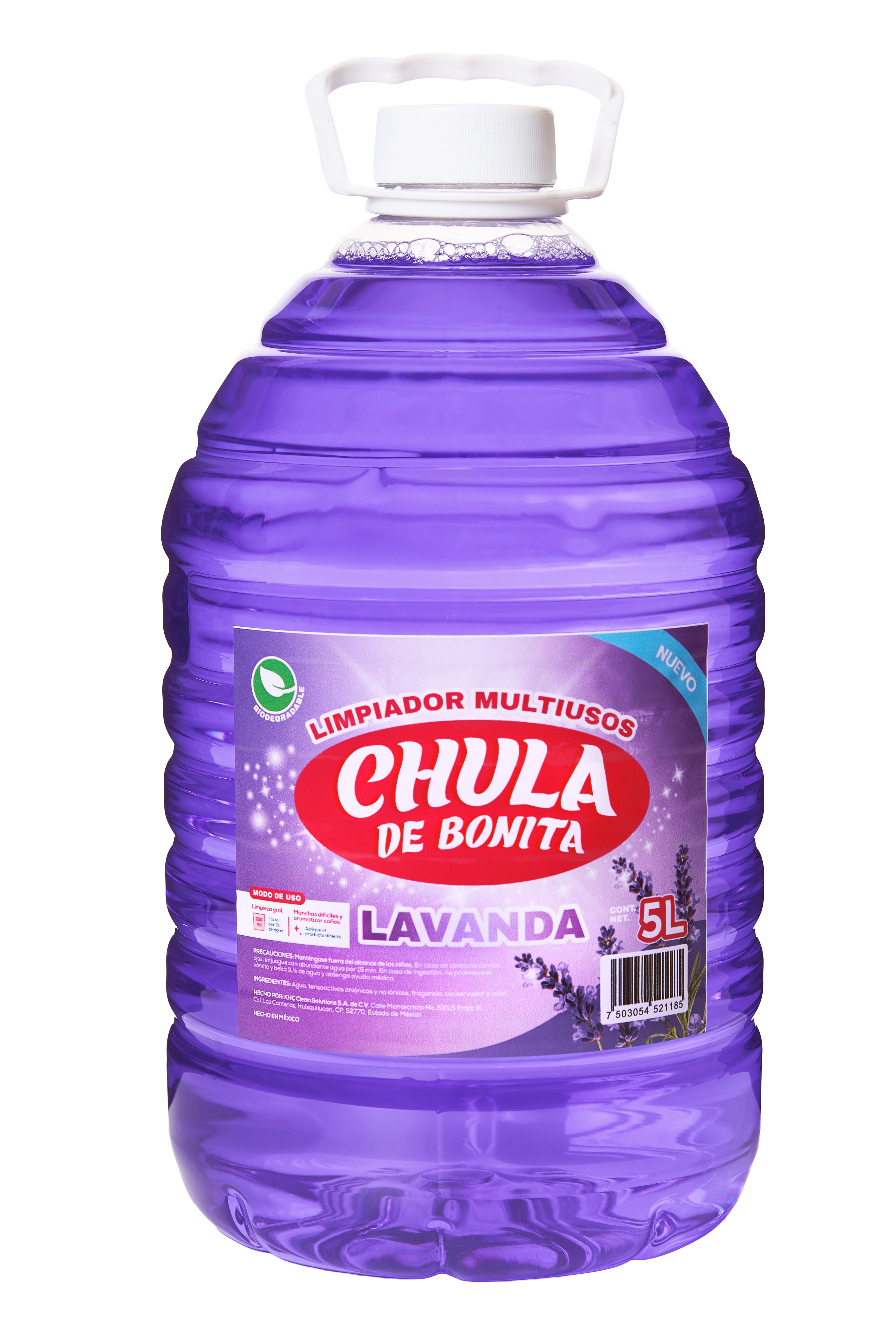 Limpiador Multiusos CHULA DE BONITA | 5L | Varios Aromas | Antibacteriano
