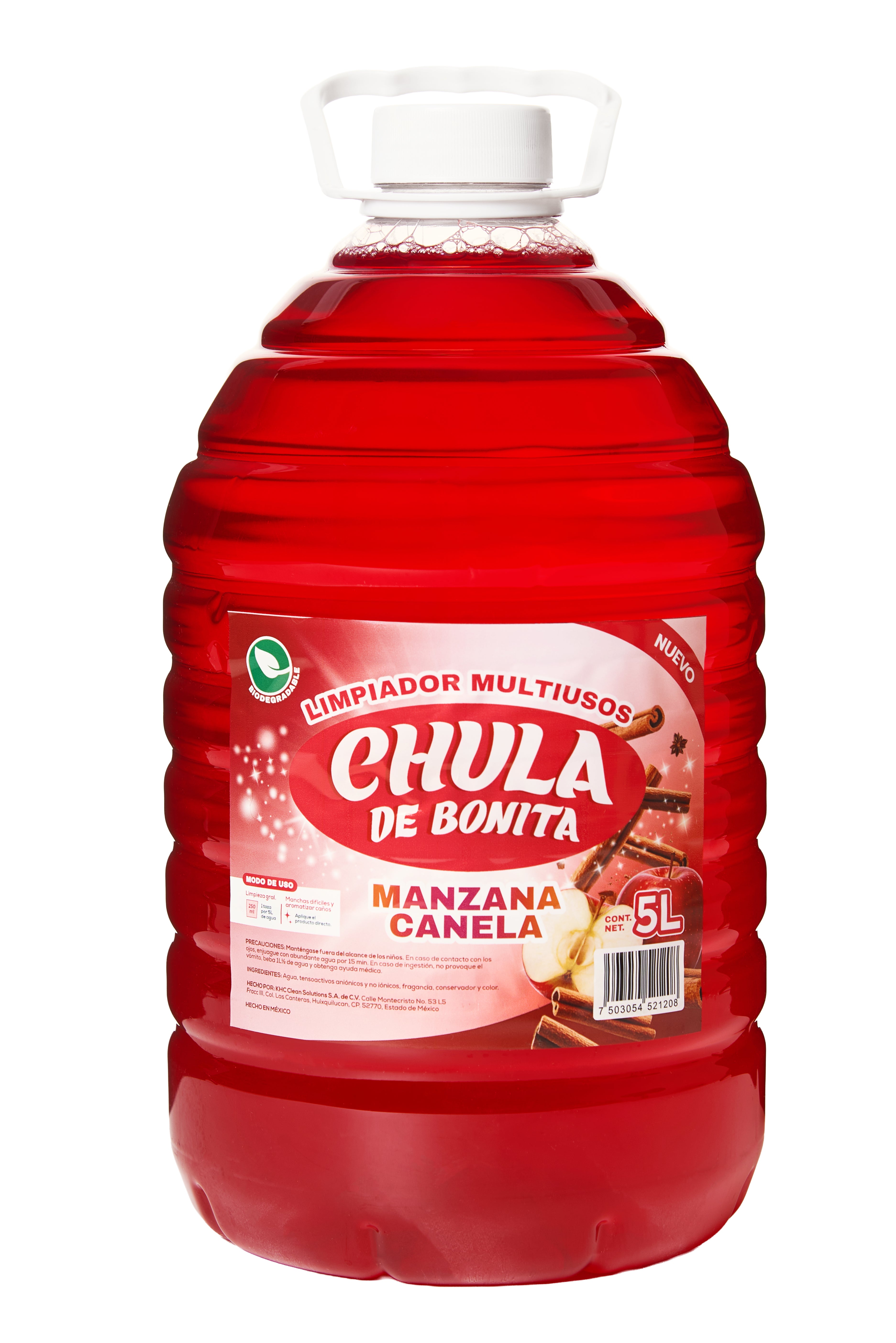 Limpiador Multiusos CHULA DE BONITA | 5L | Varios Aromas | Antibacteriano