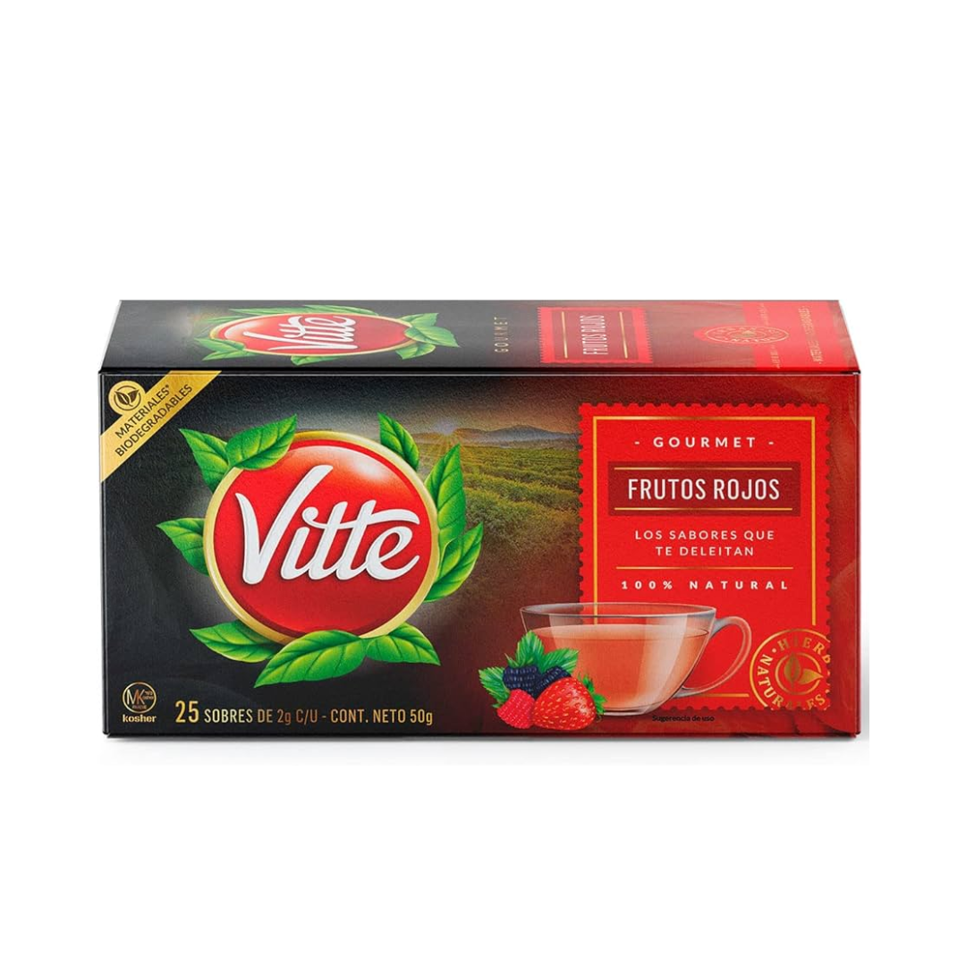 Te de Frutos Rojos Vitte 1