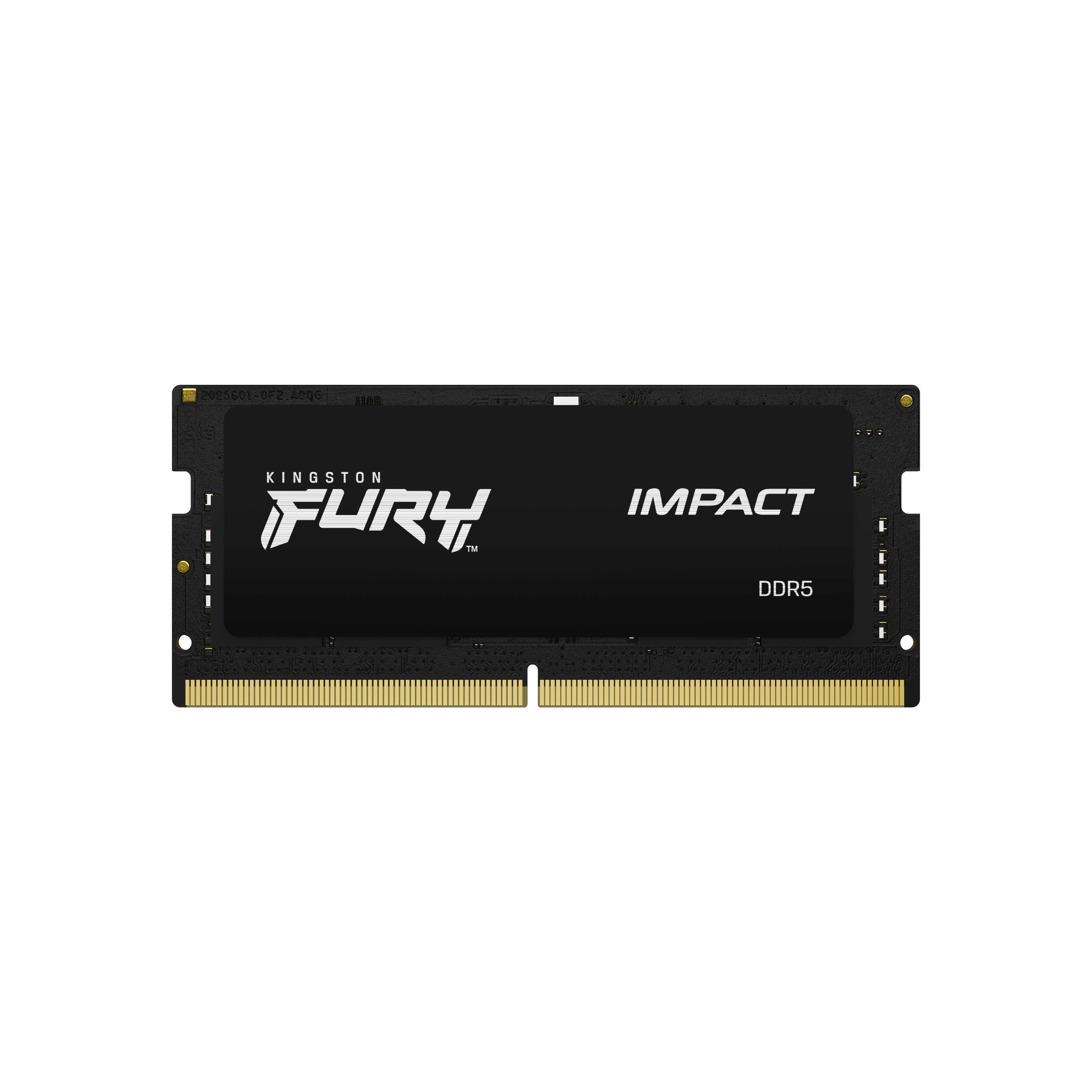 Memoria RAM Kingston FURY Impact Black 32GB 5600MHz DDR5 Non-ECC CL40 SODIMM 1.1V (KF556S40IB-32)