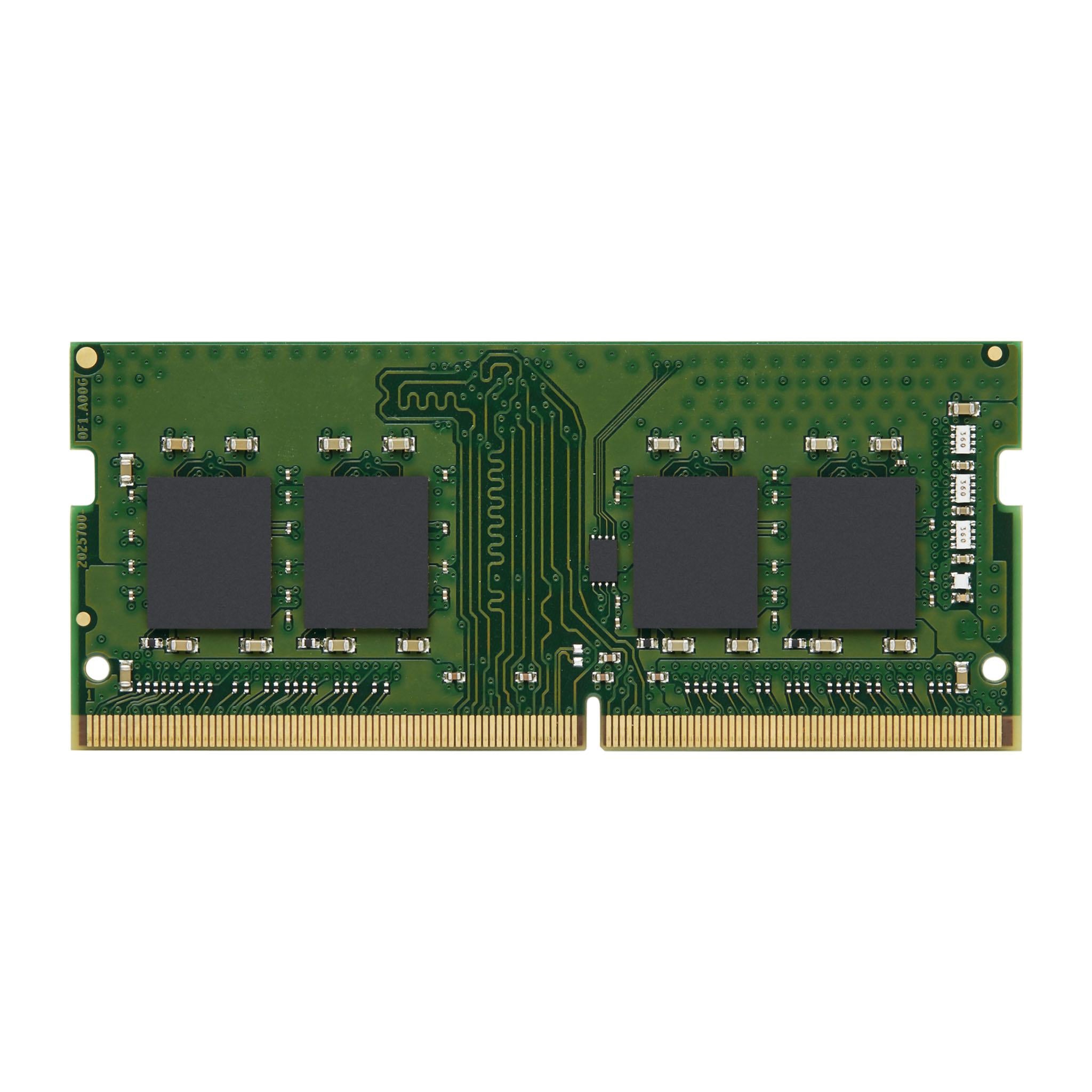 Memoria RAM Kingston DDR4 SODIMM 8GB 3200MHz Non-ECC CL22 1Rx8 1.2V 260Pin 8Gbit KVR32S22S8/8