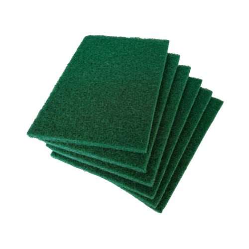 fibra-abrasiva-verde-economica-limpieza-general.jpg: Fibra abrasiva de color verde para limpieza general, medida 15x25 pulgadas.