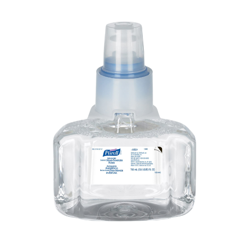 gojo-jabon-espuma-antibacterial-ltx7-700ml-1305-03.jpg: Repuesto de jabón GOJO Antimicrobial Foam Handwash de 700 mL para dispensador LTX-7