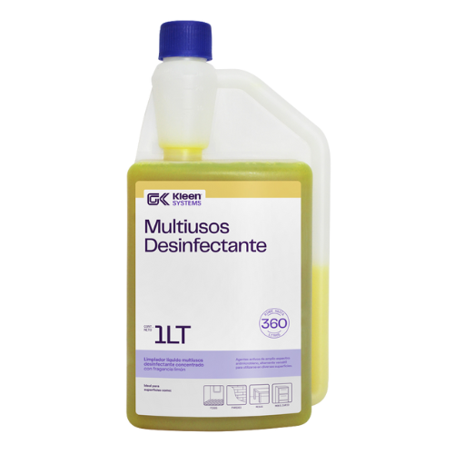 Limpiador Multiusos Desinfectante Concentrado Gel Kleen Limón
