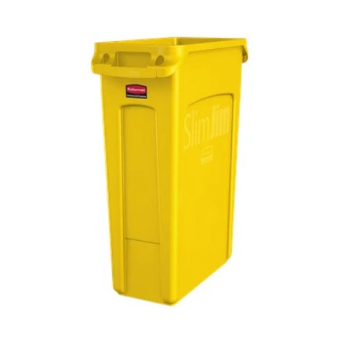 Rubbermaid Reciclaje slim jim® ventilado 23 gal azul (FG354007BLUE) - Karlan ¡Marca la Limpieza!FG354007BLUE