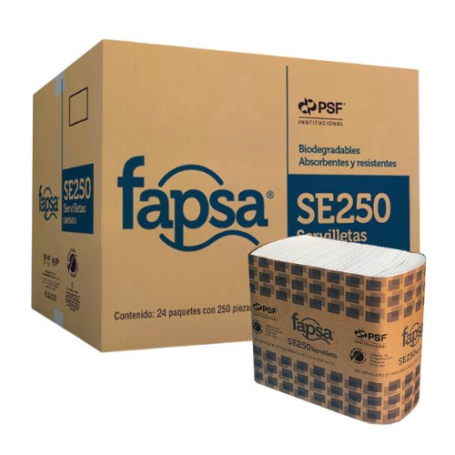 Servilletas SE250 Fapsa (SD03450) - Karlan ¡Marca la Limpieza!SD03450