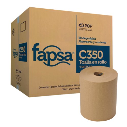 Toalla en rollo C350 Fapsa (TR03550) - Karlan ¡Marca la Limpieza!TR03550