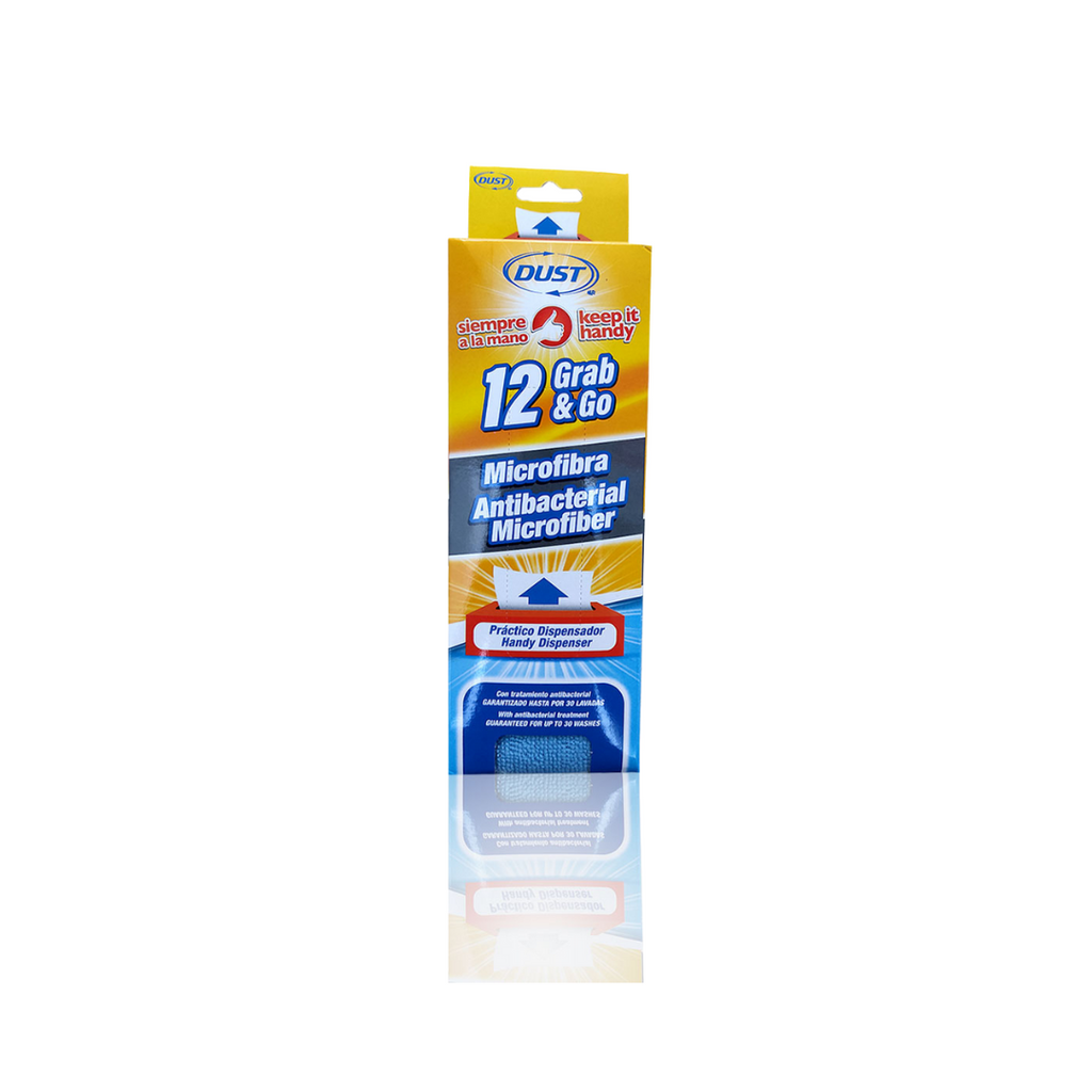 toalla-microfibra-40x40-azul-dust.peng: Toalla de microfibra DUST de 40x40 cm en color azul