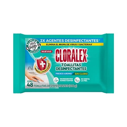 CLORALEX® Toallitas Desinfectantes (0569) - Karlan ¡Marca la Limpieza!0569