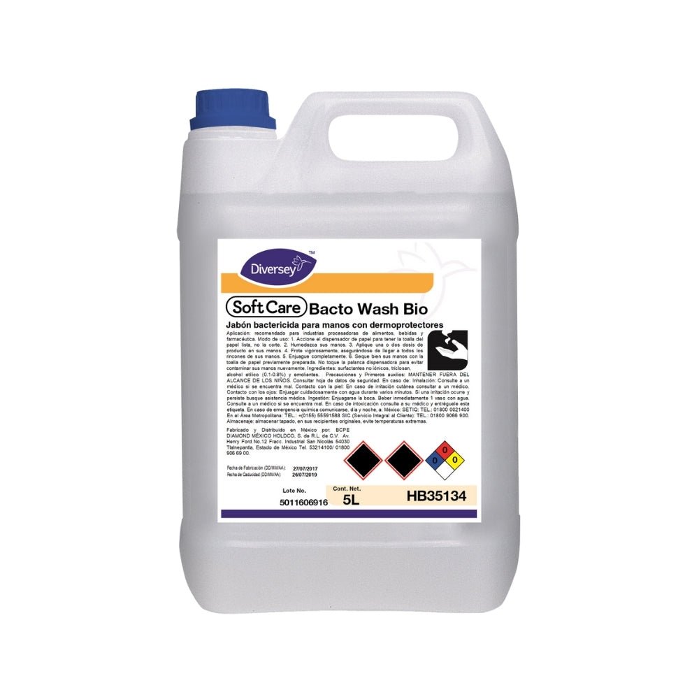 Diversey® antibacterial Soft Care Bacto Wash Bio (HB35134) - Karlan ¡Marca la Limpieza!HB35134