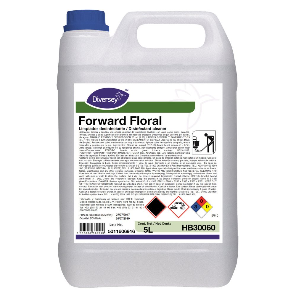 Diversey® Cuidado de Edificio Forward Floral (HB30060) - Karlan ¡Marca la Limpieza!HB30060
