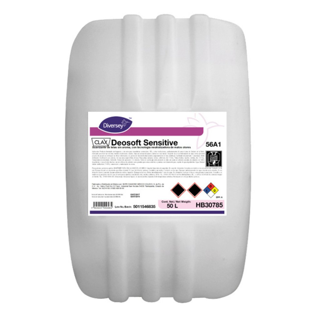 Diversey® Cuidado de Prendas Clax Deosoft Sensitive 56A1 (HB30796) - Karlan ¡Marca la Limpieza!HB30796