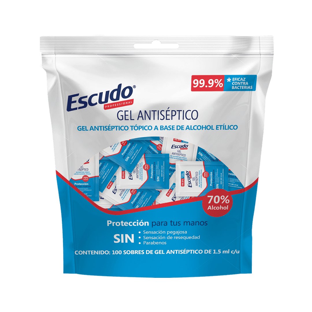 Escudo® Gel antibacterial Individuales(94511) - Karlan ¡Marca la Limpieza!94511